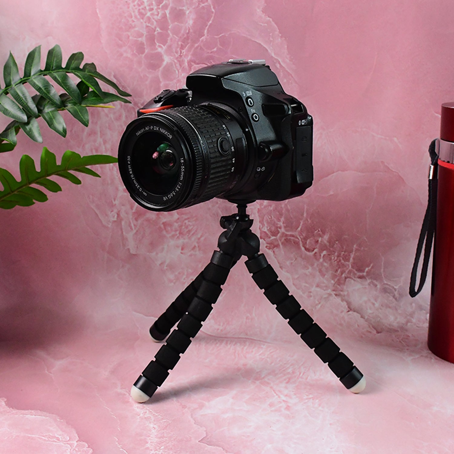 Flexible Mini Tripod Stand with Adjustable Mobile Holder Flexible Mini Tripod Stand with Adjustable Mobile Holder